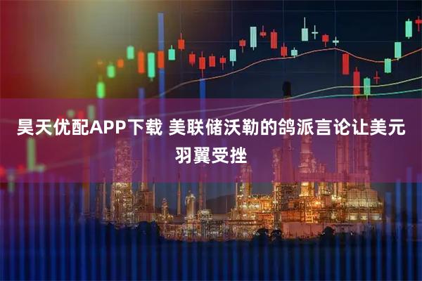 昊天优配APP下载 美联储沃勒的鸽派言论让美元羽翼受挫